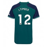 Arsenal Jurrien Timber #12 3rd trikot Frauen 2023-24 Kurzarm